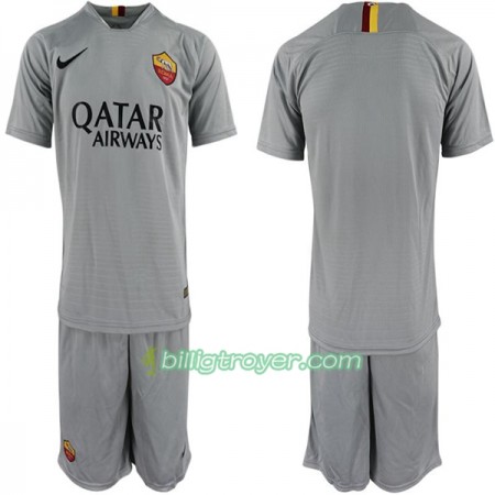 Billige Fotballdrakter AS Roma Barn Bortedraktsett 2018/19 Kortermet